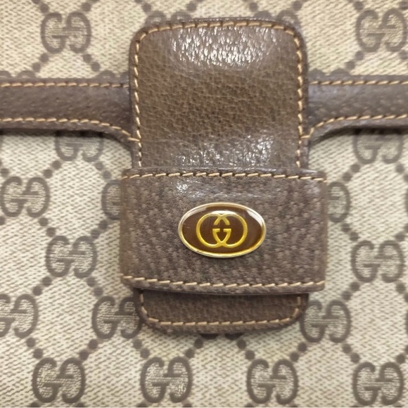 Auth GUCCI Vintage OPHIDA Supreme Monogram canvas adjustable length shoulder Bag - Picture 2 of 11